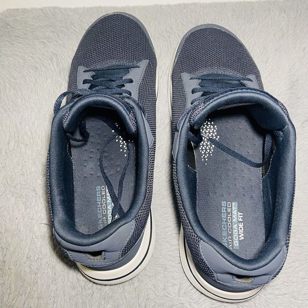 Skechers Men's Sz US 11.5 Performance 55519/NVBL Go Walk 5 Demitasse Sneakers - Picture 12 of 14
